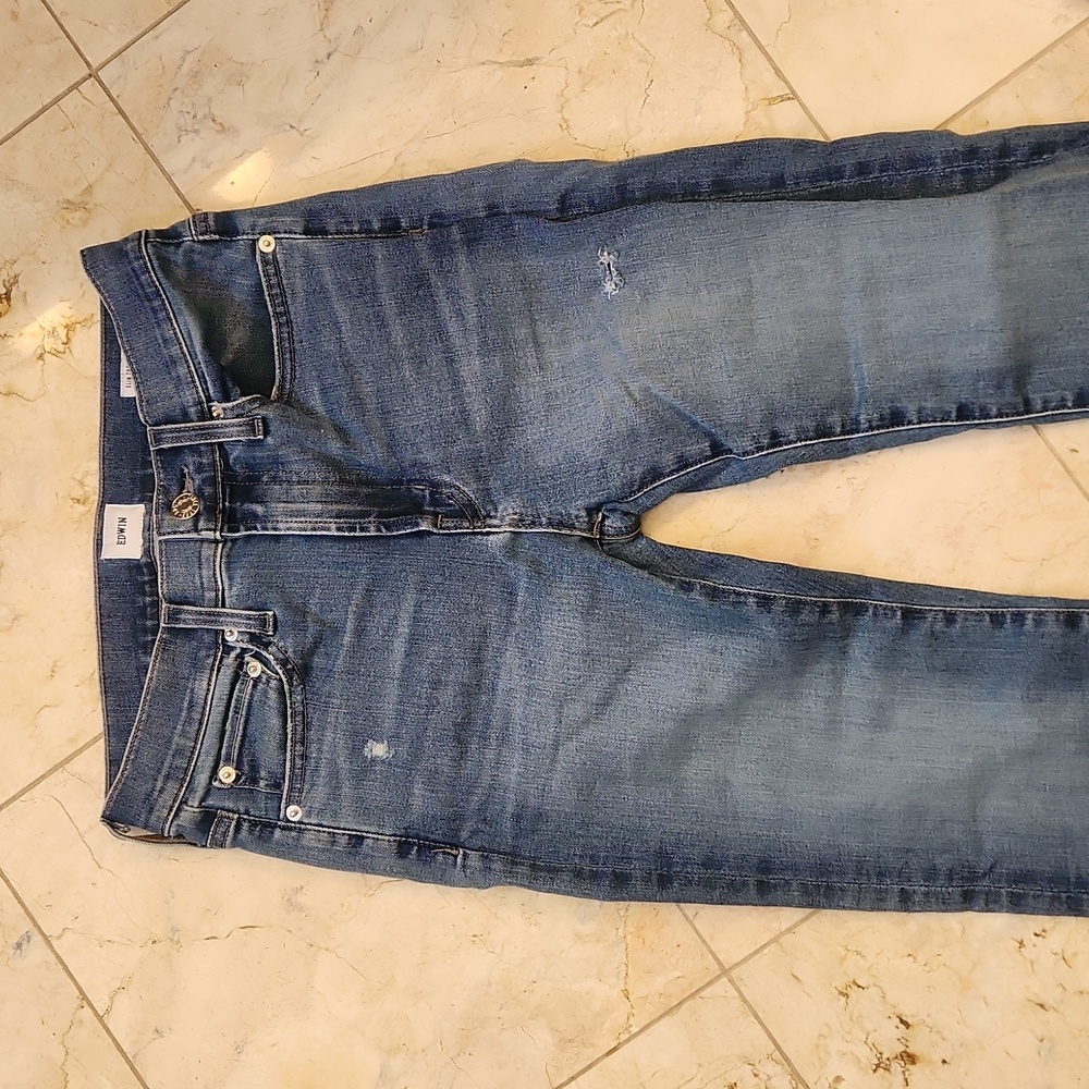 Edwin Elin Straight Crop Jeans